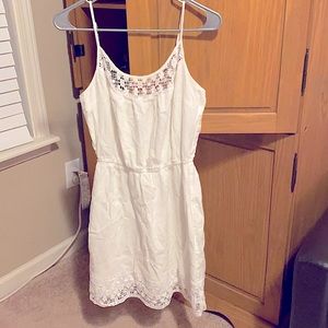 Women’s white dress